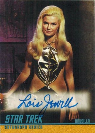 The Quotable Star Trek Tos: Autograph / Auto Of Lois Jewell As Drusilla A100