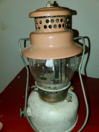Rare Antique American Gas Machine Gas Lantern Albert Lea Mn Lrl22