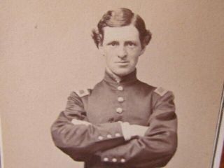 44th Massachusetts Inf.  & 5th Massachusetts Cavalry Lt.  Albert Richards Howe Cdv