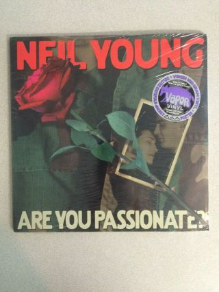 Neil Young Are You Passionate? 2 Lp 180 Gram Vinyl 2002 Vapor Records