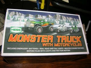 Nos Old Stock Hess Monster Truck 2007 -,  Collectibles,  Motorcycles
