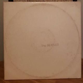 The Beatles White Album Vinyl Capitol Records Double Lp