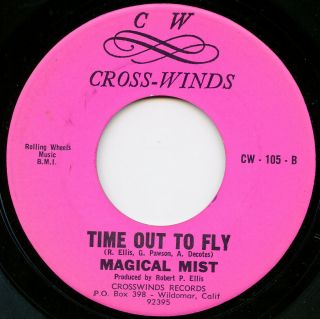 Magical Mist On Cross - Winds —time Out To Fly — Psych Garage 45 | Rare | Listen