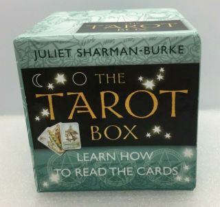 The Tarot Box Juliet Sharman - Burke Learn How To Read Cards Complete Set 19k