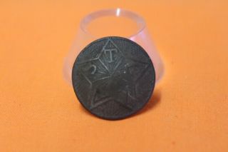 Rare Excavated Civil War Texas Button