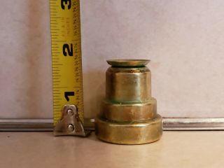 Brass Church Candle Topper 7/8 " Follower Wax Saver Chaser Large Quantity