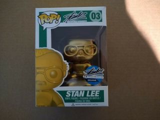 Funko Pop Stan Lee Gold 2015 Nycc Exclusive - 95