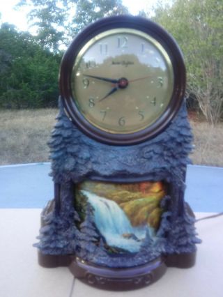 Vintage Master Crafters 344 Waterfall Motion Clock