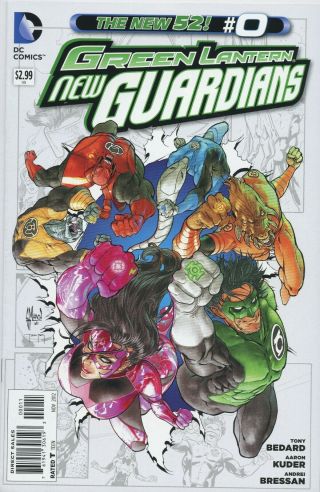 Green Lantern Guardians 0 - 40 Plus Annuals 1,  2 And Futures End 1 Complete