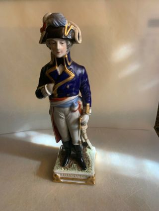 Scheibe Alsbach Dresden Sitzendorf Napoleonic War Soldier Figurine Kellerman