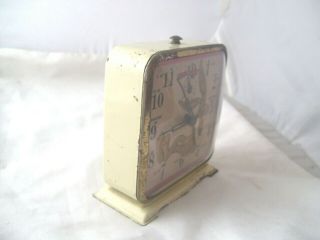 OLD CIRCA 1950 ' s COND.  INGRAHAM,  BUGS BUNNY ALARM CLOCK,  LOOK 2