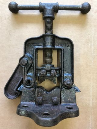 Reed Mfg.  Co.  Pipe Vise No.  700 Erie Pa.  Antique Patent Aug 11 1914