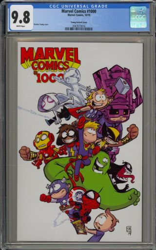 Marvel Comics 1000 - Cgc 9.  8 - Skottie Young Variant - 2067673016