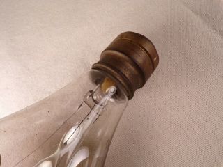Rare Antique Double Loop Light Bulb T H Base Glass Tip Light Bulb Sawyer Man?