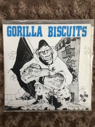 Gorilla Biscuits Vinyl 7” Ep Us Hardcore Punk