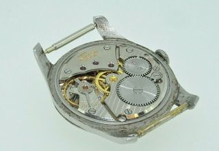 Universal Swiss Geneve 1950 ' s vintage mechanical watch movement 128 3