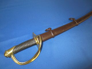 U.  S.  Civil War Model 1840 Cavalry Sword By Horstmann,  Phila.  Pa.