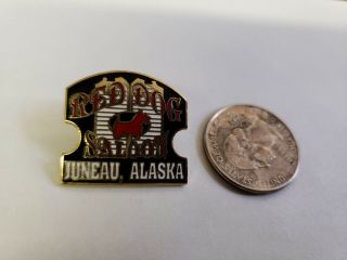 Red Dog Saloon Juneau Alaska Lapel Pin