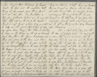 Civil War Letter 1864 From Parents Trying to get their Son out of the Army 2