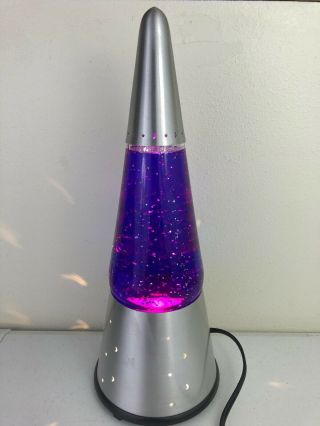 Lava Lite Purple Wizard Glitter Lava Motion Lamp