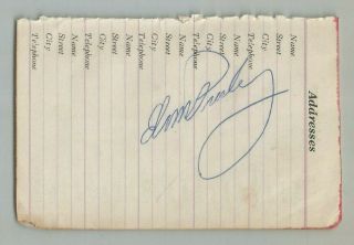 Elvis Presley Signed Cut Late 1950s Autograph with JSA Full Letter LOA/COA 3