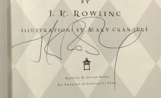 JK Rowling Signed HARRY POTTER & THE PRISONER OF AZKABAN Book Autograph JSA LOA 2