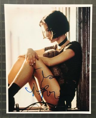 Natalie Portman Signed 8x10 The Professional Photo Autographed Jsa Loa Rare Auto