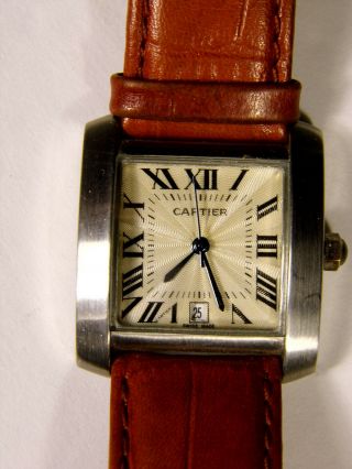 Vintage Cartier Swiss Made Watch 2301 In Slightly