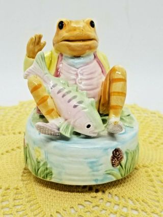 Beatrix Potter Music Box - Mr Jeremy Fisher - Down by the Old Mill Stream Schmid 3