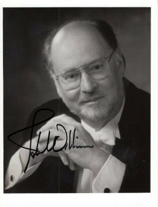 John Williams Hand Signed 5x7 Photo,  Legendary Star Wars,  Jaws Composer