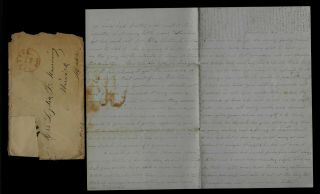 1864 Templeton,  Ma - Civil War Letter To Son In 13th Massachusetts Infantry