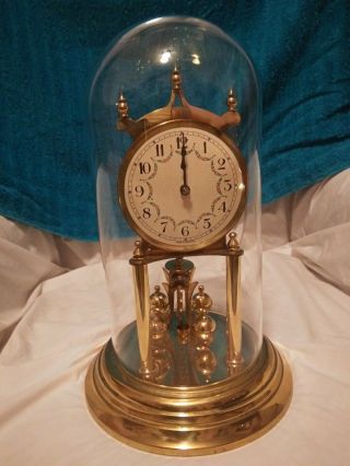 Vintage All Brass German Dome Clock