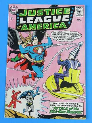 Justice League Of America 32 1965 Dc Silver Age Age Comic Book Nm