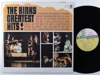 Kinks Greatest Hits Reprise Lp Vg,  Mono ^