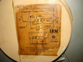 Vintage IBM School / Office Clock 3