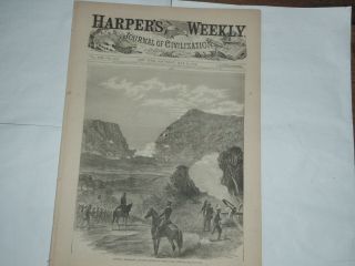 Antique 1864 Civil War Harper 