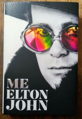 Elton John " Autographed Hand Signed " Me Book Hardcover First Edition 2019