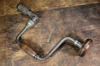 Vintage Stanley No 923 10 " Ratcheting Brace Hand Drill