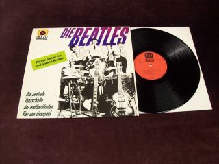 The Beatles " Die Beatles " Lp 1st Album German Reissue Horzu 1973 Beat Rock Roll