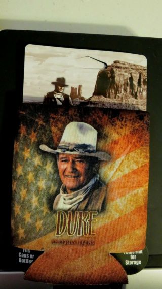 John Wayne The Duke American Legend Cowboy Can Koosie