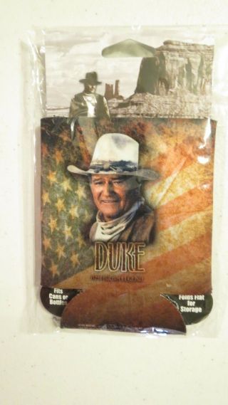 JOHN WAYNE The Duke American Legend Cowboy Can Koosie 3