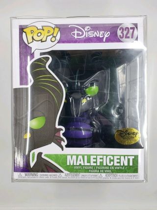 Funko Pop Disney Maleficent Dragon 6 " 327 - Disney Treasures Exclusive Rare