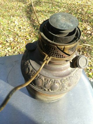 Antique Brass The Rochester Oil Lamp Drop In Font 5 "