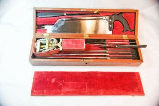 1860s Civil War Doctors Amputation Medical Tool Kit Provenance