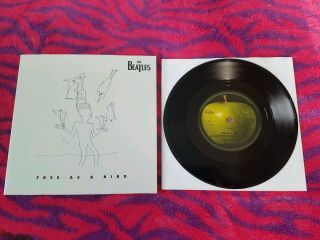 The Beatles 45 Record As A Bird 2019 Issue 180g Vinyl Exclusive Real Love