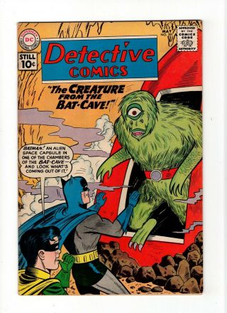 Detective Comics 291 Vf 8.  0 Dc Comic Batman Alien Cover Gold 10c