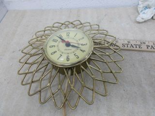 Vintage Sessions Electric Wall Clock 1960 