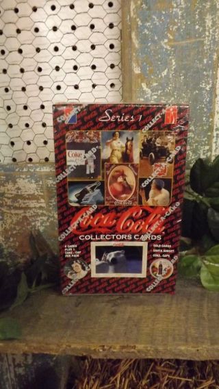Coca Cola Collector Cards Series 1 Full Box (never Opened)