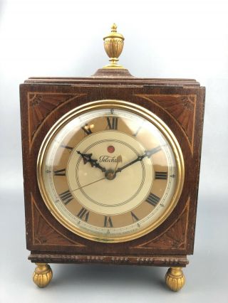 Antique Warren Telechron Nottingham 530 Rare Electric Clock With Cord Adapter