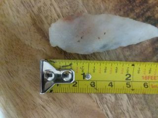 Authentic Native American artifact rare quartz arrowhead 2